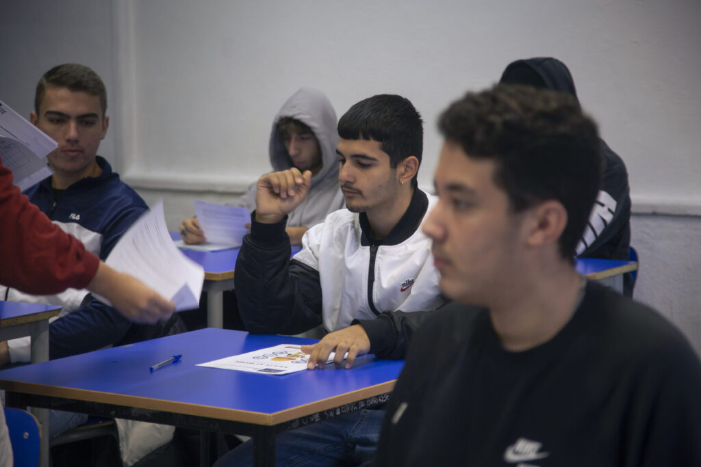 studenti durante un esame
